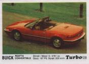 Вкладыш TURBO №128:BUICK REATTA CONVERTIBLE