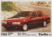 Вкладыш TURBO №136:FORD SIERRA GLS