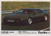 Вкладыш TURBO №154:LOTUS ESPRIT