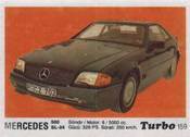 Вкладыш TURBO №159:MERCEDES 500 SL-24