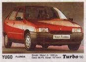 Вкладыш TURBO №190:YUGO FLORIDA