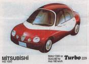 Вкладыш TURBO №229:MITSUBISHI MS 1000