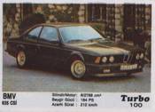 Вкладыш TURBO №100:BMW 635 CSI